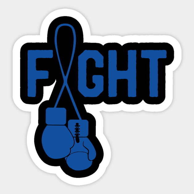 Colon Cancer Colorectal Cancer Awareness Survivor Sticker by mrsmitful01